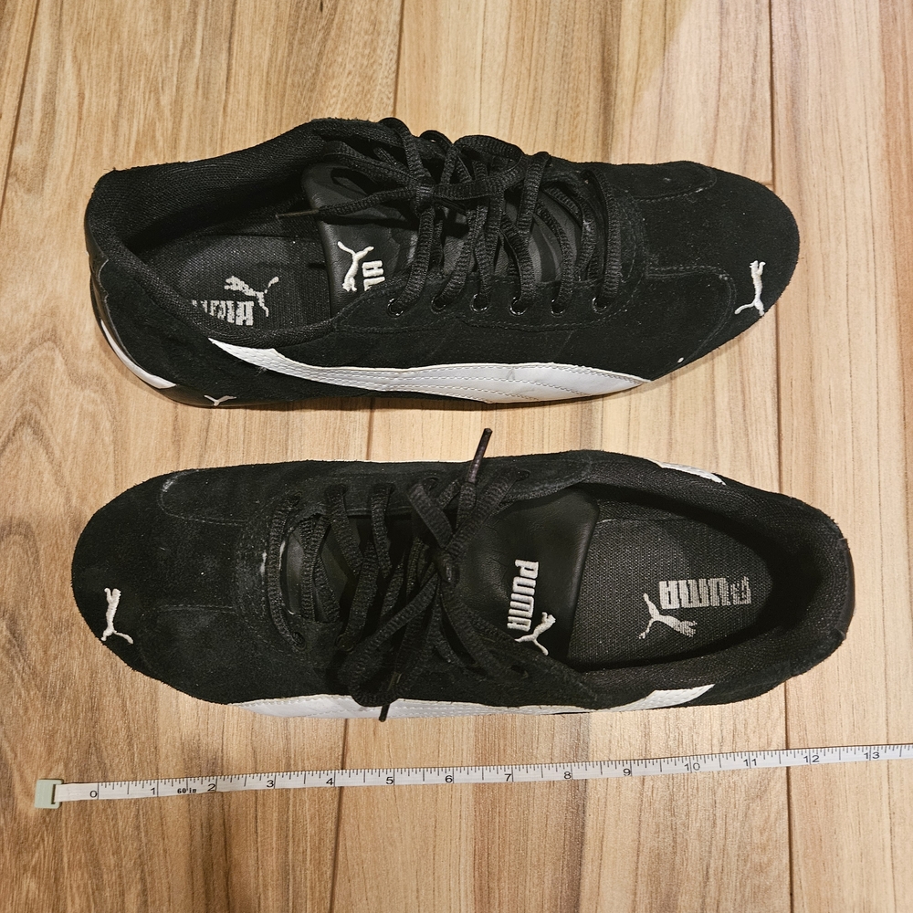 Puma Black and White Sneakers